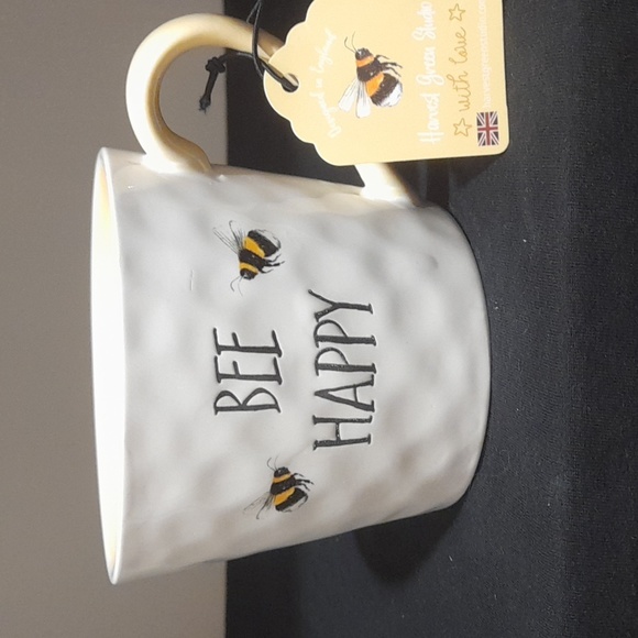 Harvest Green Studio Other - Bee Happy designed in England harvest Green studio mug